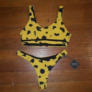 Zaful: High Cut Tank Bikini